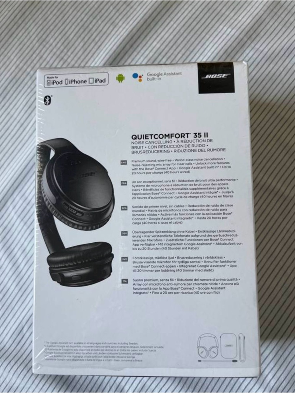 BOSE QuietComfort 35 II Noise Canceling Headphones